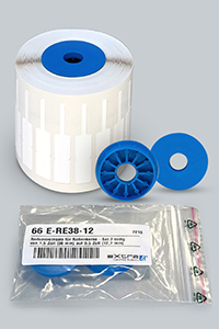 Rollenkern-Adapter 66 E-RE38-12 Rollenkern-Adapter für 1,5-Zoll-Rollenkerne mit Reduktion auf 0,5-Zoll-Rollenhalterung im Drucker